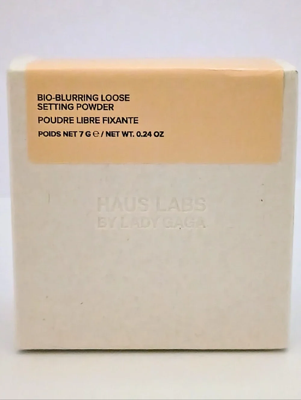 Haus Labs Lady Gaga Bio-Blurring Loose Setting Powder NEUTRAL PEACH NEW